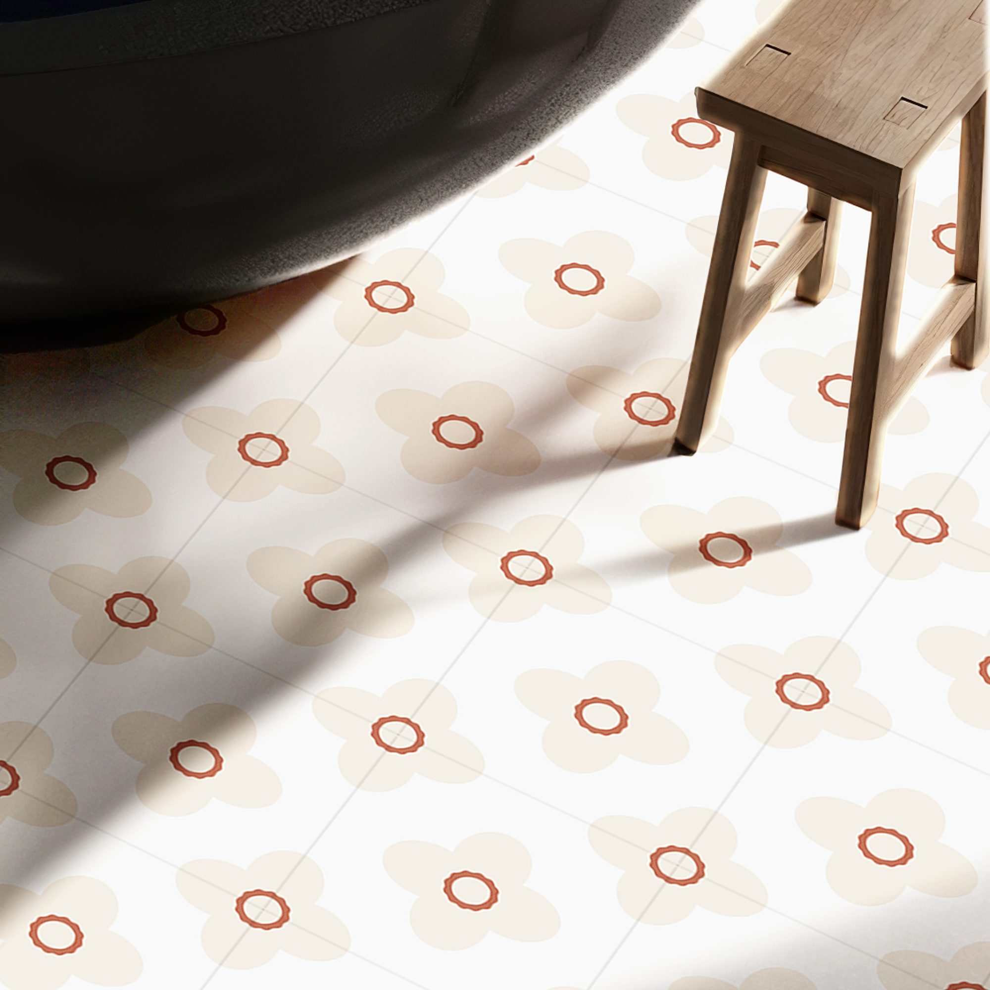 PVC plastic parquet flooring self-adhesive planks, wood-look